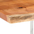 Rustika Rowe - Dining Table with Live Edges Solid Acacia Wood 200 cm 6 cm