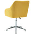 Swen Studio - Swivel Dining Chairs 6 pcs Yellow Fabric (UK/IE/FI/NO only) (6x331505)