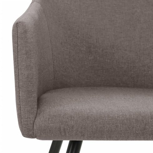 Swen Studio - Dining Chairs 6 pcs Taupe Fabric (UK/IE/FI/NO only) (3x331523)