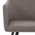 Swen Studio - Dining Chairs 6 pcs Taupe Fabric (UK/IE/FI/NO only) (3x331523)