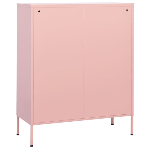 Lady Jillian - Storage Cabinet Pink 80x35x101,5 cm Steel - Model 1