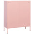Lady Jillian - Storage Cabinet Pink 80x35x101,5 cm Steel - Model 1