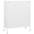 Lady Jillian - Storage Cabinet White 80x35x101,5 cm Steel - Model 1