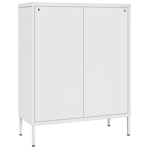 Lady Jillian - Drawer Cabinet White 80x35x101,5 cm Steel