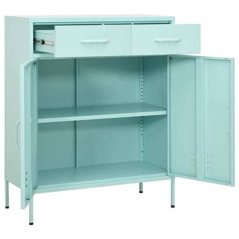 Lady Jillian - Storage Cabinet Mint 80x35x101,5 cm Steel - Model 2