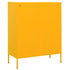 Lady Jillian - Storage Cabinet Mustard Yellow 80x35x101,5 cm Steel - Model 3