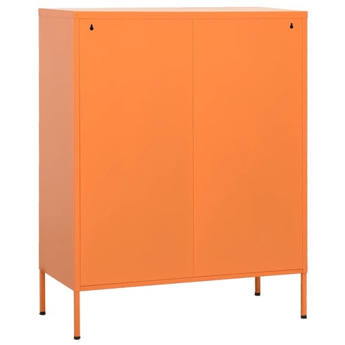 Lady Jillian - Storage Cabinet Orange 80x35x101,5 cm Steel - Model 3