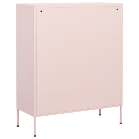 Lady Jillian - Storage Cabinet Pink 80x35x101,5 cm Steel - Model 3