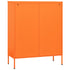 Lady Jillian - Chest of Drawers Orange 80x35x101,5 cm Steel
