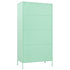 Lady Jillian - Wardrobe Mint 90x50x180 cm Steel