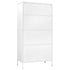 Lady Jillian - Wardrobe White 90x50x180 cm Steel