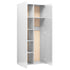 Swen Studio - Storage Cabinet High Gloss White 80x35.5x180 cm Chipboard