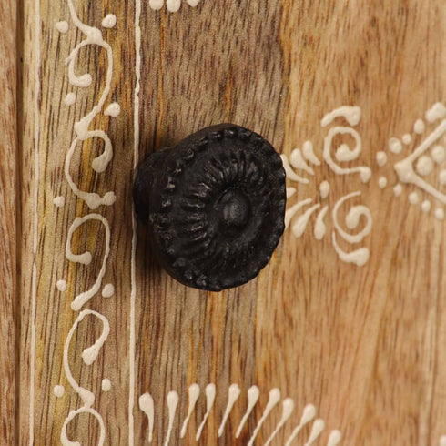 Rustika Rowe - Sideboard Solid Mango Wood 100x30x130 cm