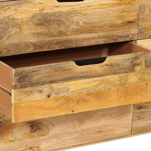 Rustika Rowe - Drawer Cabinet Solid Mango Wood 140x45x80 cm