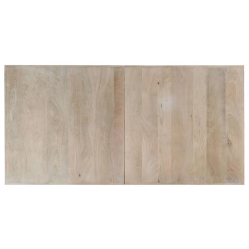 Rustika Rowe - Dining Table 140x70x75 cm Solid Bleached Mango Wood