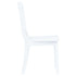 Maison Madeleine - 5 Piece Dining Set Solid Rubber Wood White