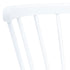Maison Madeleine - Dining Chairs 6 pcs White Solid Rubber Wood