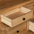 Rustika Rowe - Highboard 93x40.5x180 cm Solid Pine Panama Range