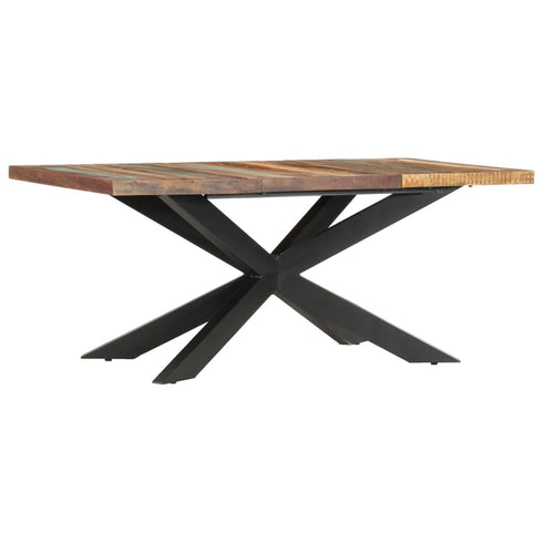 Rustika Rowe - Dining Table 180x90x76 cm Solid Reclaimed Wood