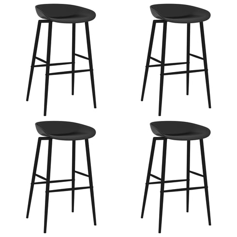 Swen Studio - 5 Piece Bar Set White and Black