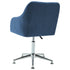 Swen Studio - Swivel Dining Chairs 6 pcs Blue Fabric (UK/IE/FI/NO only) (6x331502)