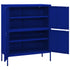 Lady Jillian - Storage Cabinet Navy Blue 80x35x101,5 cm Steel - Model 1