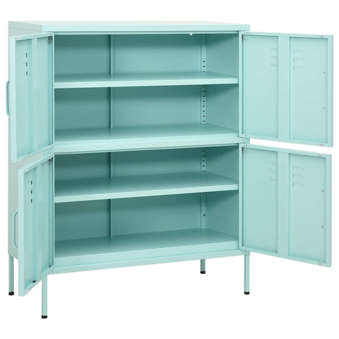 Lady Jillian - Storage Cabinet Mint 80x35x101,5 cm Steel - Model 1