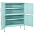 Lady Jillian - Storage Cabinet Mint 80x35x101,5 cm Steel - Model 1