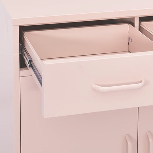 Lady Jillian - Storage Cabinet Pink 80x35x101,5 cm Steel - Model 2