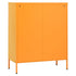 Lady Jillian - Storage Cabinet Mustard Yellow 80x35x101,5 cm Steel - Model 4