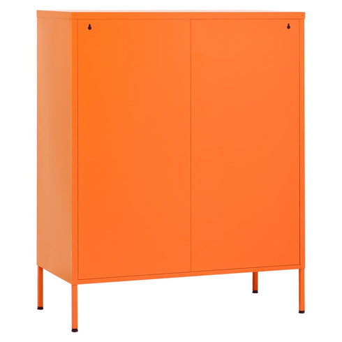 Lady Jillian - Storage Cabinet Orange 80x35x101,5 cm Steel - Model 4