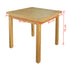 Rustika Rowe - Extendable Table Oak 170x85x75 cm