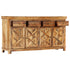 Rustika Rowe - Sideboard with 4 Drawers 160x40x85 cm Solid Mango Wood