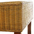 Swen Studio - Dining Chairs 4 pcs Brown Natural Rattan