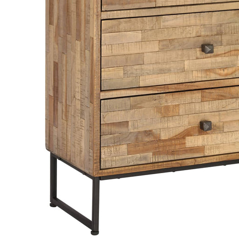Rustika Rowe - Sideboard Set 2 Pieces Reclaimed Teak Wood