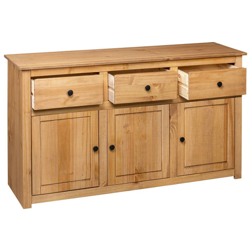 Rustika Rowe - Sideboard 135x40x80 cm Solid Pinewood Panama Range