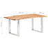 Rustika Rowe - Dining Table with Live Edges Solid Acacia Wood 200 cm 3.8 cm