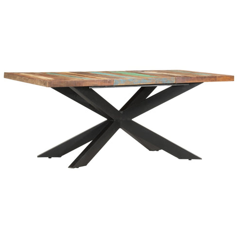 Rustika Rowe - Dining Table 180x90x76 cm Solid Reclaimed Wood