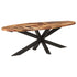 Rustika Rowe - Dining Table 240x100x75 cm Acacia Wood with Sheesham Finish