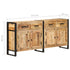 Rustika Rowe - Sideboard 172x35x80 cm Solid Mango Wood