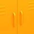 Lady Jillian - Storage Cabinet Mustard Yellow 80x35x101,5 cm Steel - Model 1