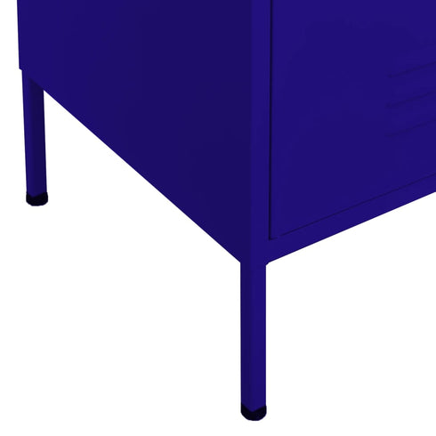 Lady Jillian - Storage Cabinet Navy Blue 80x35x101,5 cm Steel - Model 2