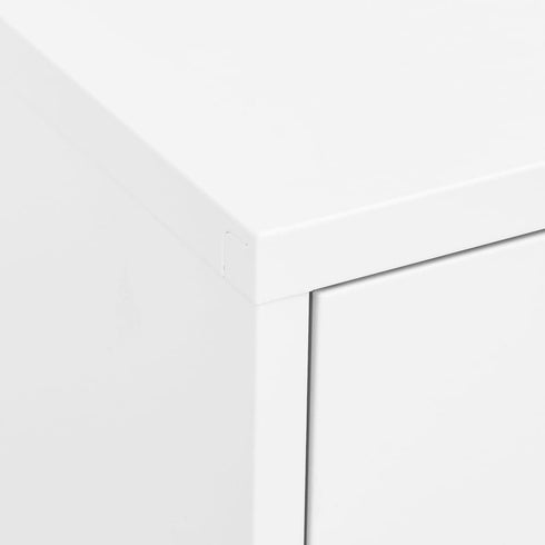 Lady Jillian - Storage Cabinet White 80x35x101,5 cm Steel - Model 3