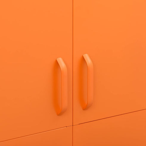 Lady Jillian - Wardrobe Orange 90x50x180 cm Steel