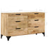 Rustika Rowe - Drawer Cabinet Solid Mango Wood 140x45x80 cm
