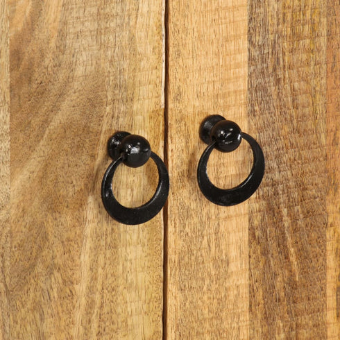 Rustika Rowe - Highboard Solid Mango Wood 95x45x185 cm