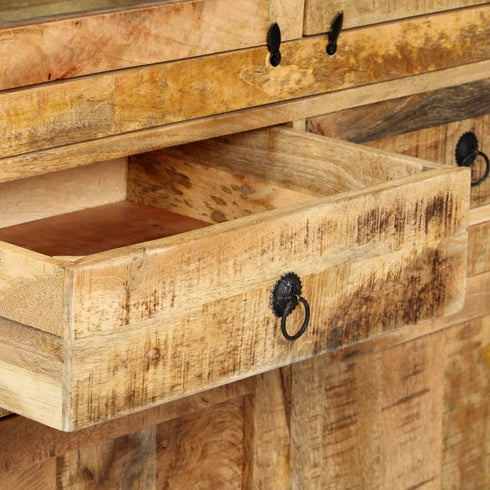 Rustika Rowe - Highboard 100x40x175 cm Solid Mango Wood