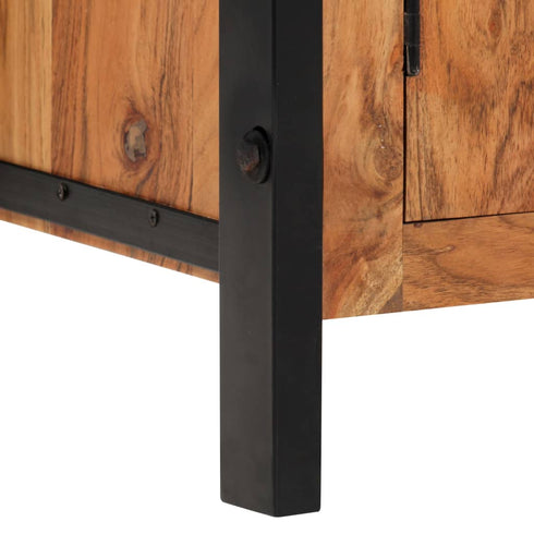 Rustika Rowe - Highboard 100x40x175 cm Solid Acacia Wood