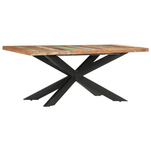 Rustika Rowe - Dining Table 180x90x76 cm Solid Reclaimed Wood