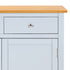Maison Madeleine - Sideboard 90x33.5x83 cm Solid Oak Wood